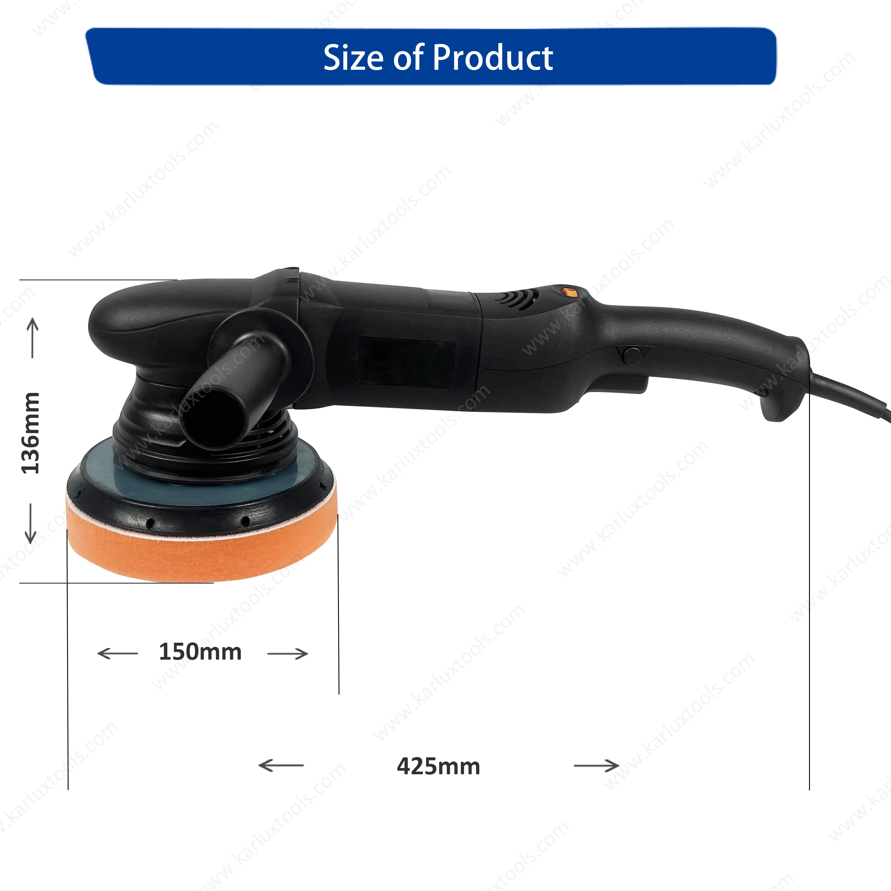 Máquina Polidora DA para Carro - Orbital Polisher Da avaliação e preço